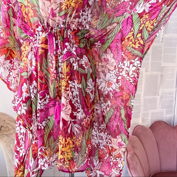 BCA by Rebecca Virtue Floral Tunic Swimsuit Coverup - Picture 5 of 12